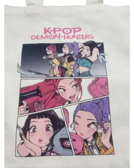Totebag K pop demon hunters comics