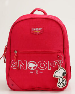 Mochila con bolsillos Snoopy