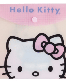 Sobre cierre botón Hello Kitty