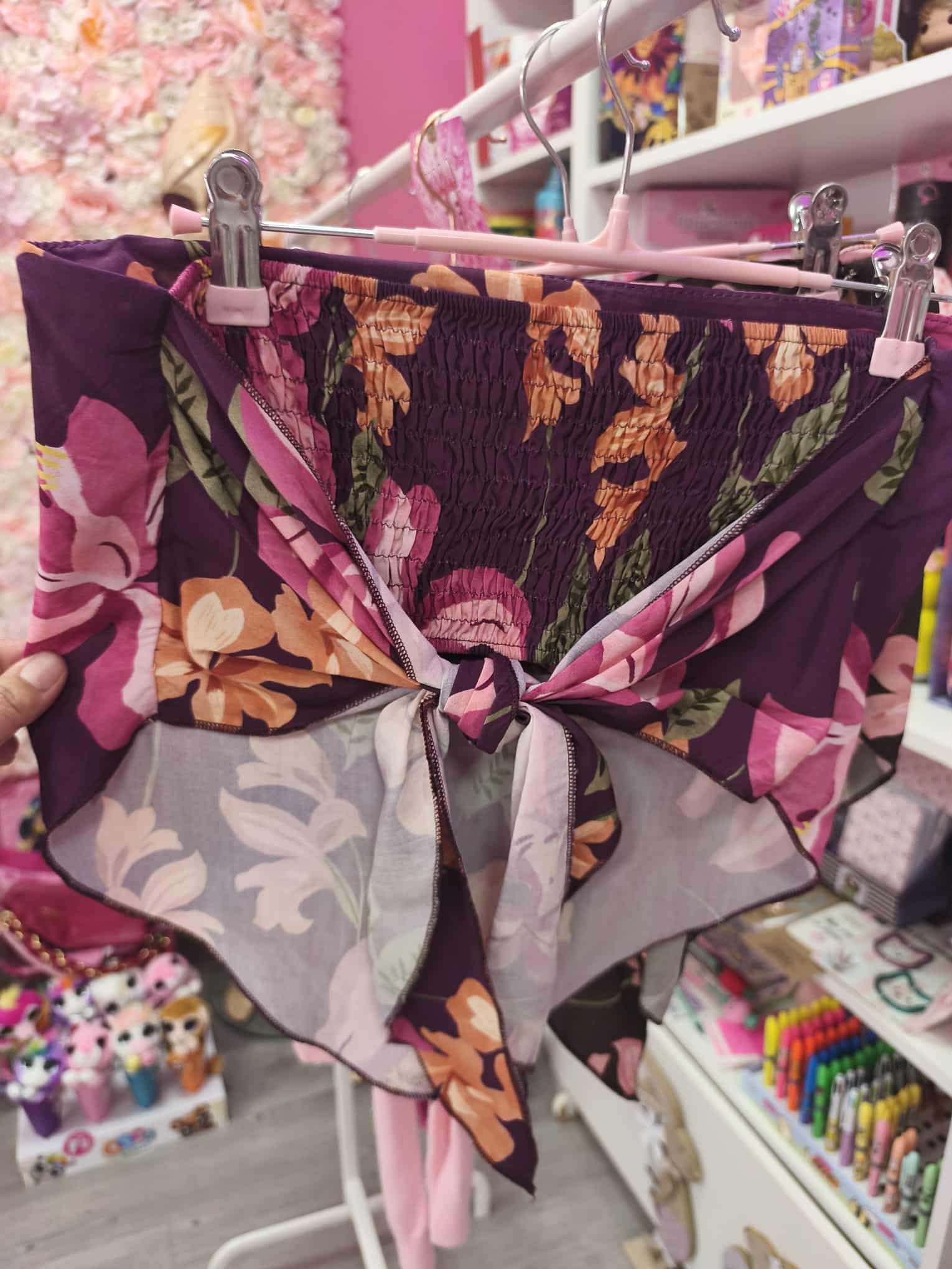 Top pañuelo floral - Imagen 6