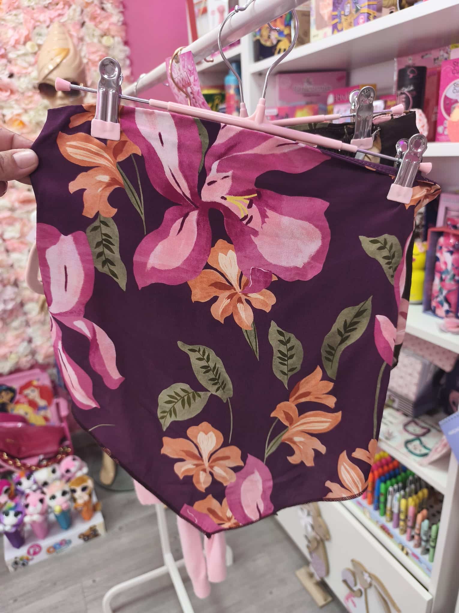 Top pañuelo floral - Imagen 5