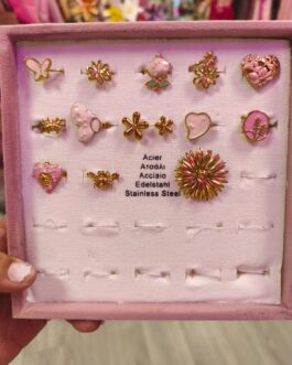 Anillos acero vegetación regulables