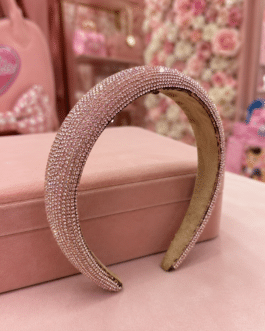 Diadema rosa brilli