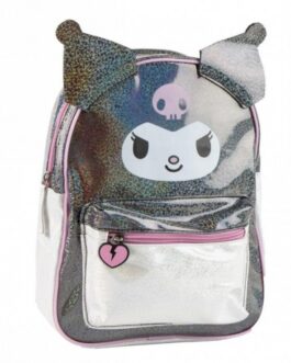 Mochila Kuromi purpurina