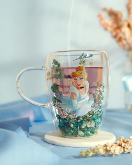 Taza flores secas Cenicienta