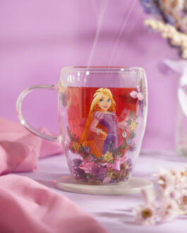 Taza flores secas Rapunzel