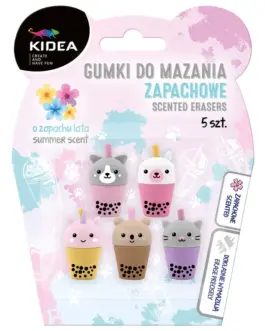 Gomas de borrar aromáticas bubble tea