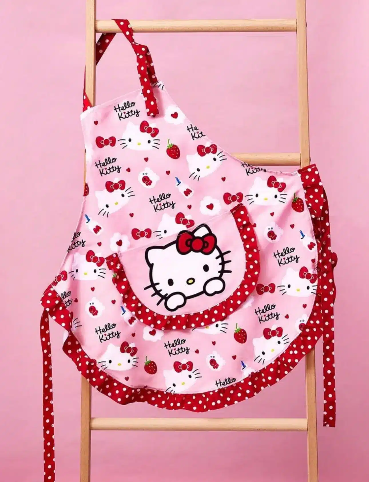 Delantal con bolsillo Hello Kitty - Imagen 2