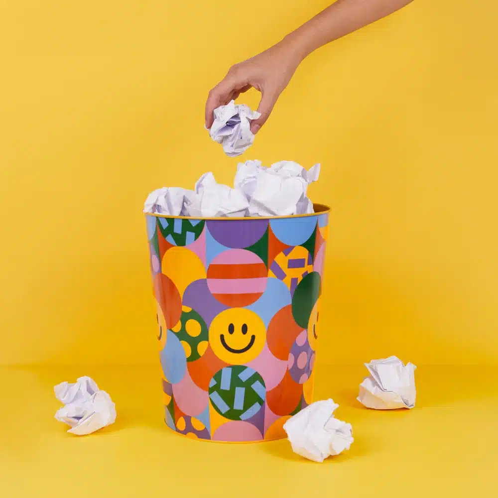Papelera colorines smile - Imagen 2