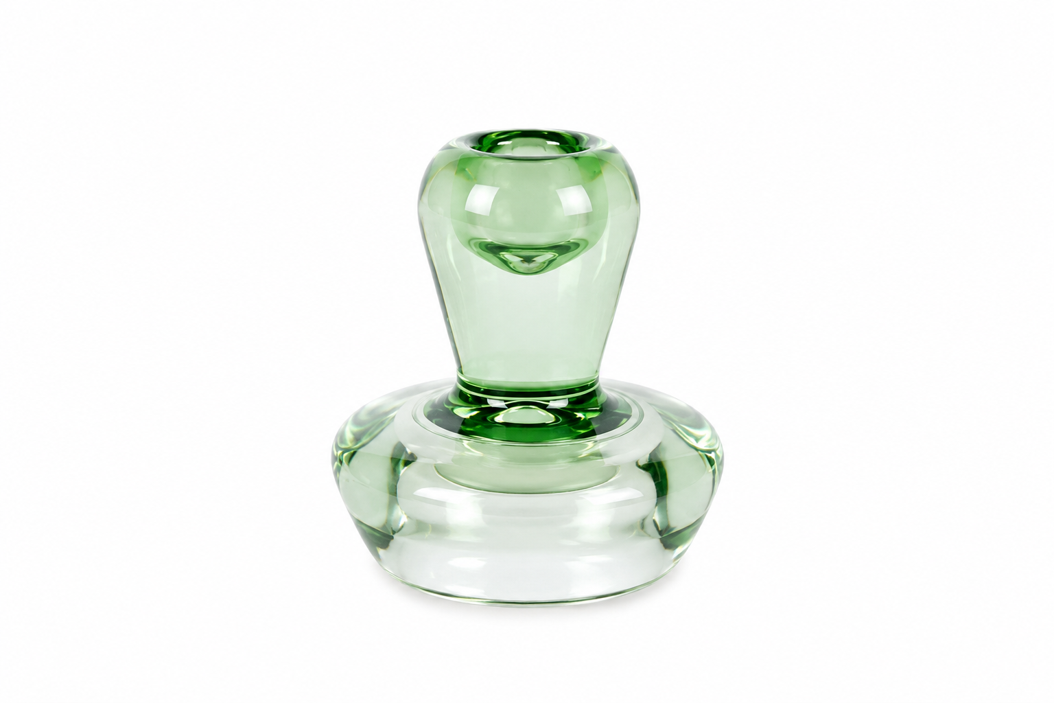 Portavela reversible verde