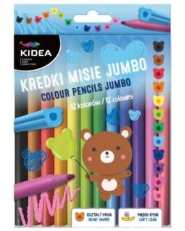 Lápices colorear jumbo con forma de oso