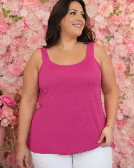 Camiseta  básica curvy tirantes