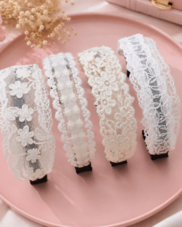 Diademas de encaje