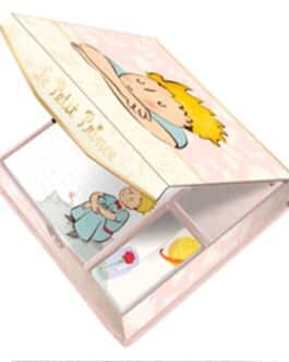 Caja notas y post it principito