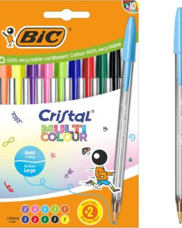 Pack bolígrafos pastel Bic