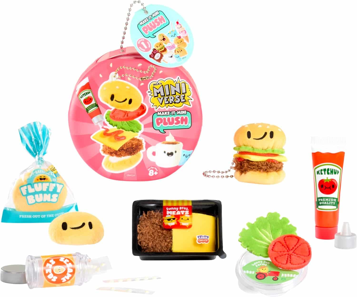Miniverse make it mini plush comida peluche