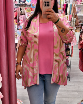 Conjunto de una pieza chaqueta curvy