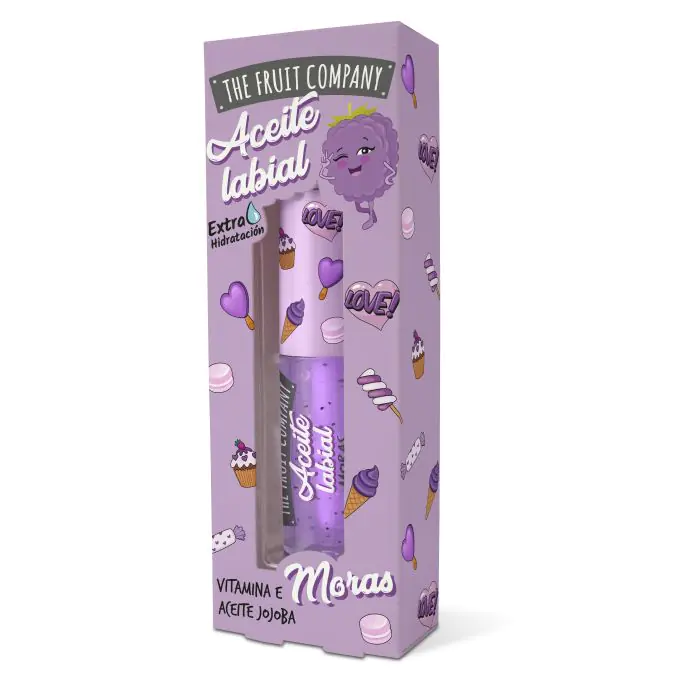 Aceite labial mora