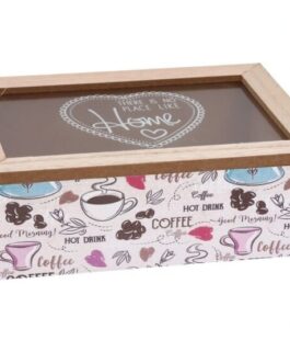 Caja madera coffee