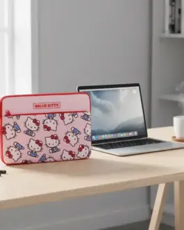 Funda portátil rosa Hello Kitty