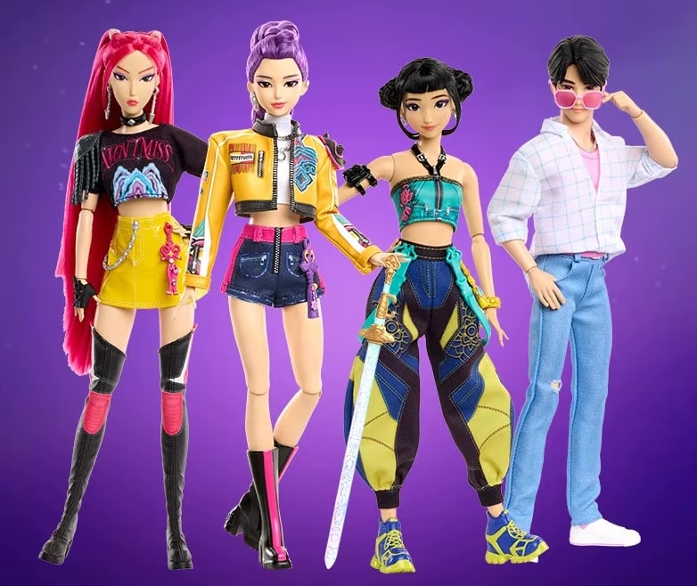 Muñecas musicales Guerreras del K-Pop