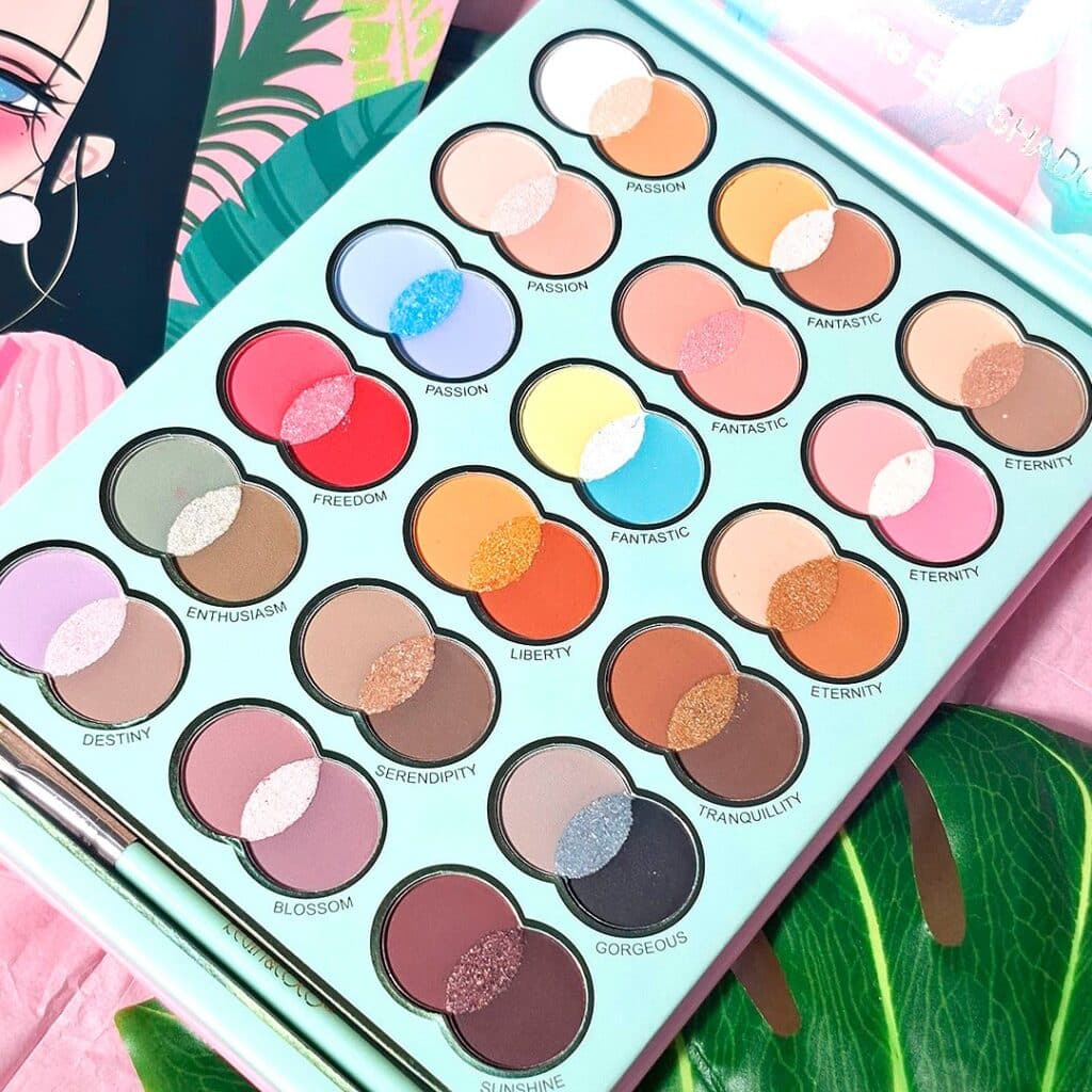 Paleta de sombras Kevin y Coco chica pink - Imagen 2