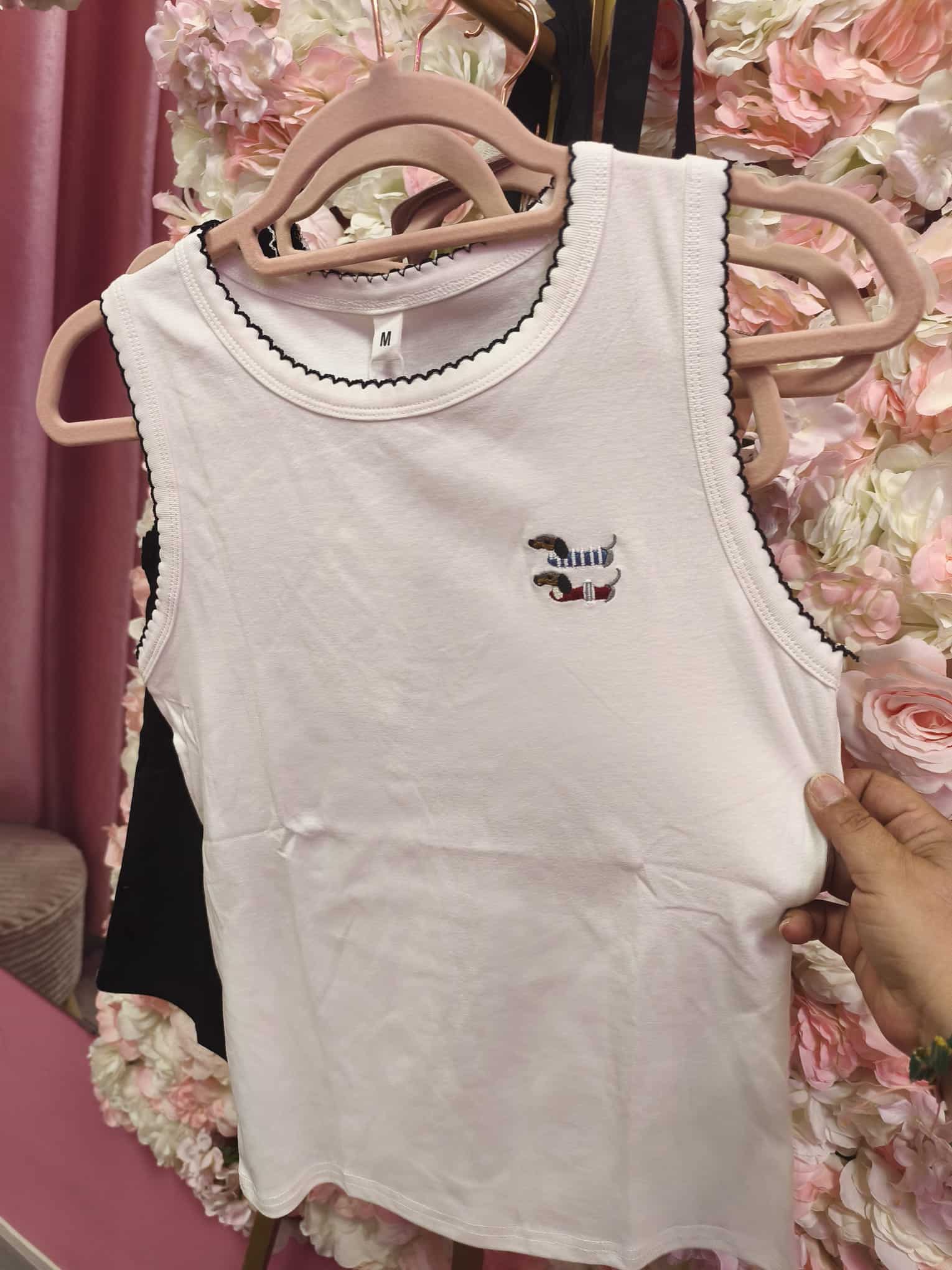 Camiseta tirantes perritos - Imagen 4