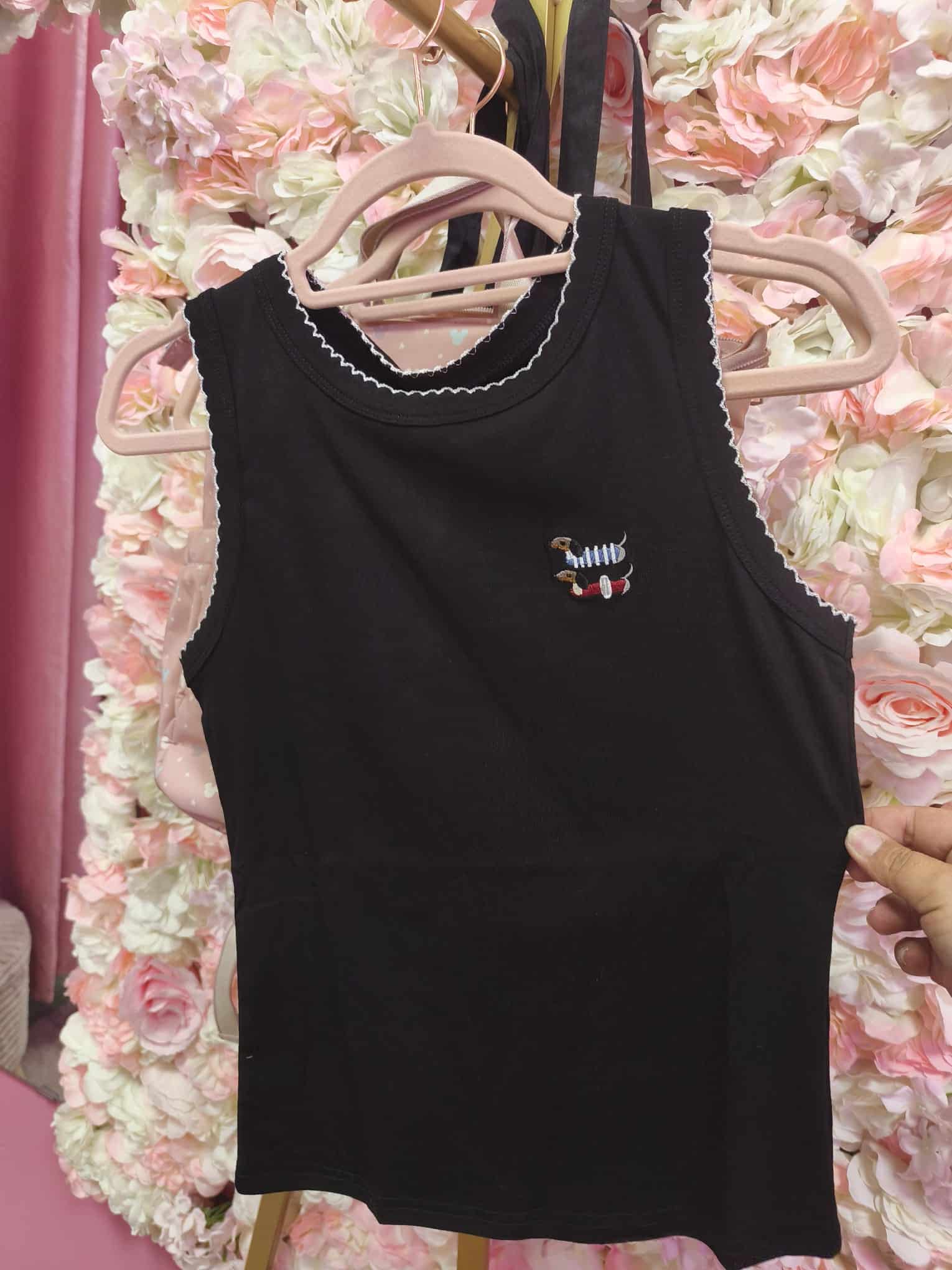 Camiseta tirantes perritos - Imagen 3