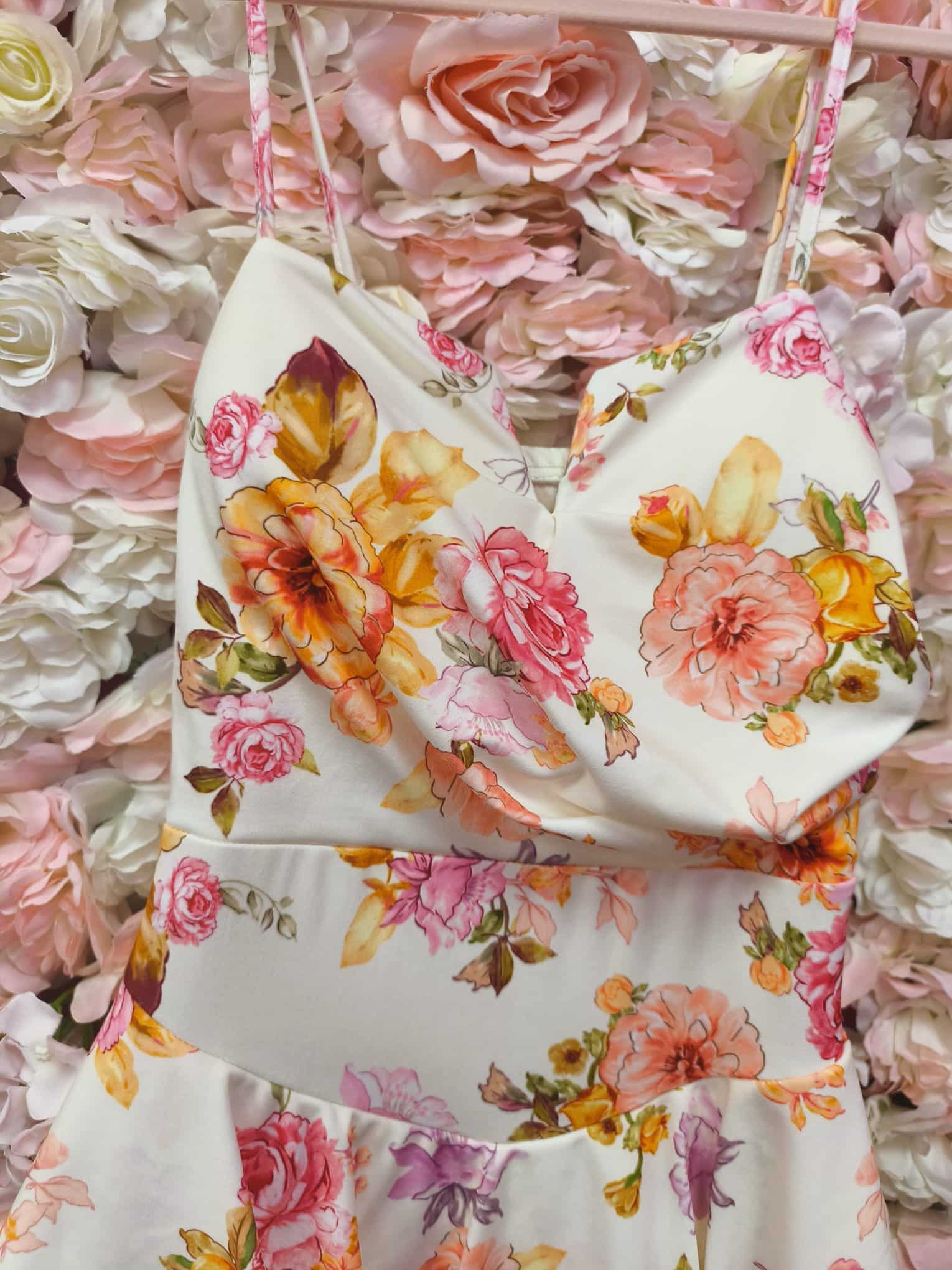 Vestido floral volantes - Imagen 2