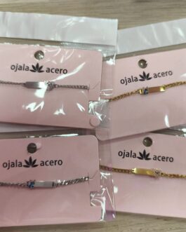 Pulseras esclavas Stitch y Angel