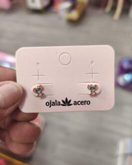 Pendientes pequeños Stitch y Angel