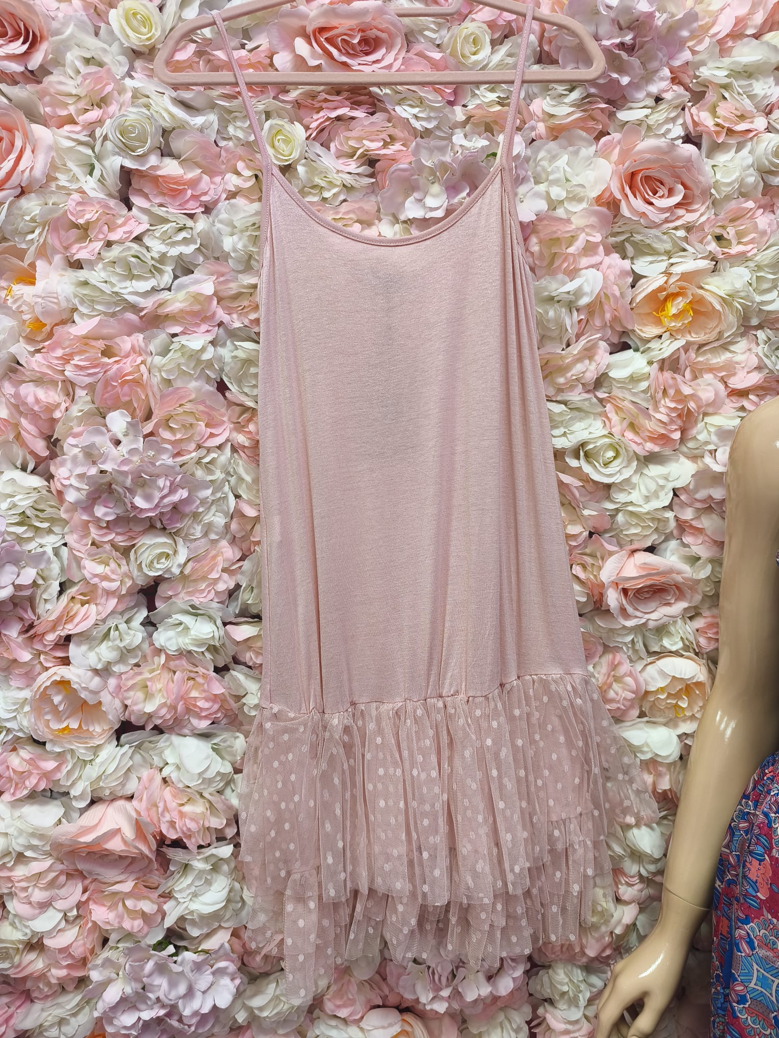 Vestido interior tul con plumeti - Imagen 2