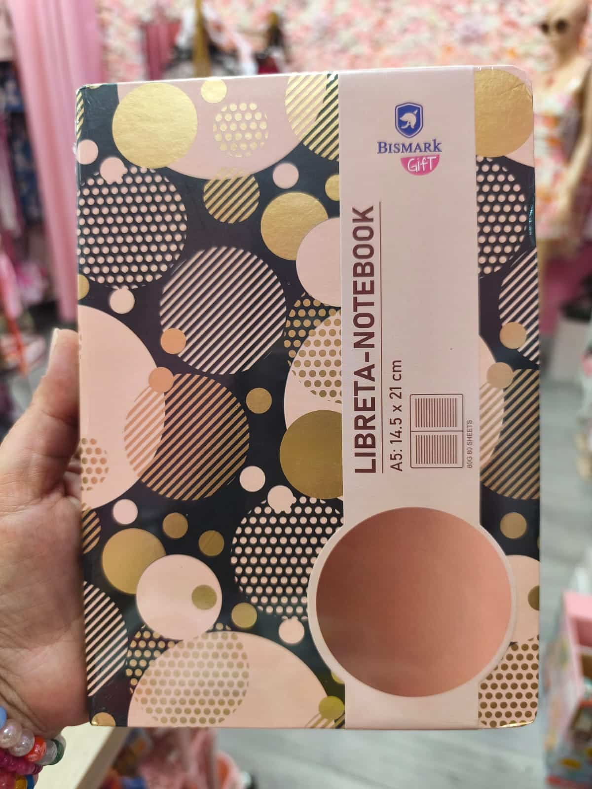 Cuaderno círculos tapa dura