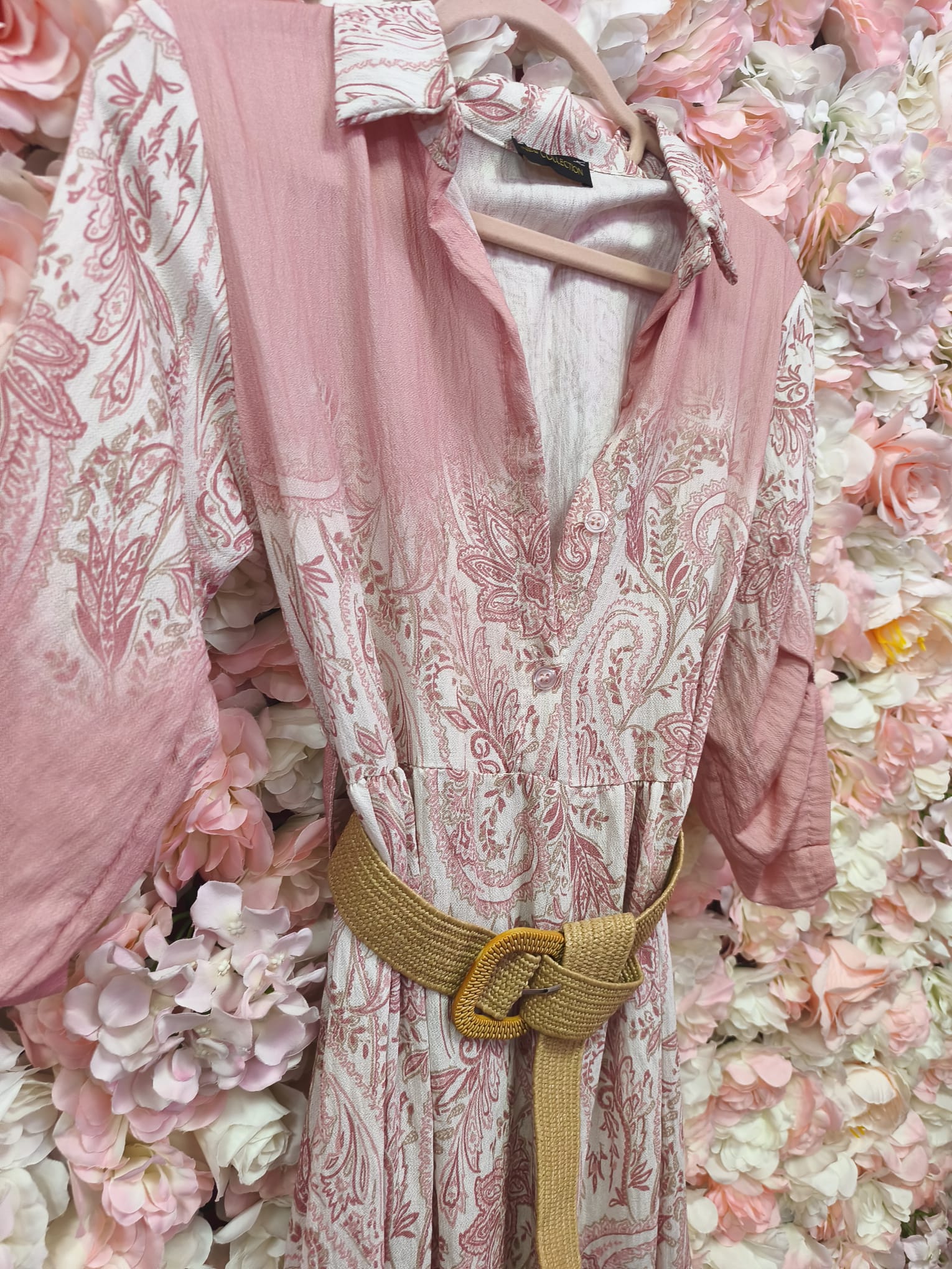 Vestido Dalia con cinturón - Imagen 3