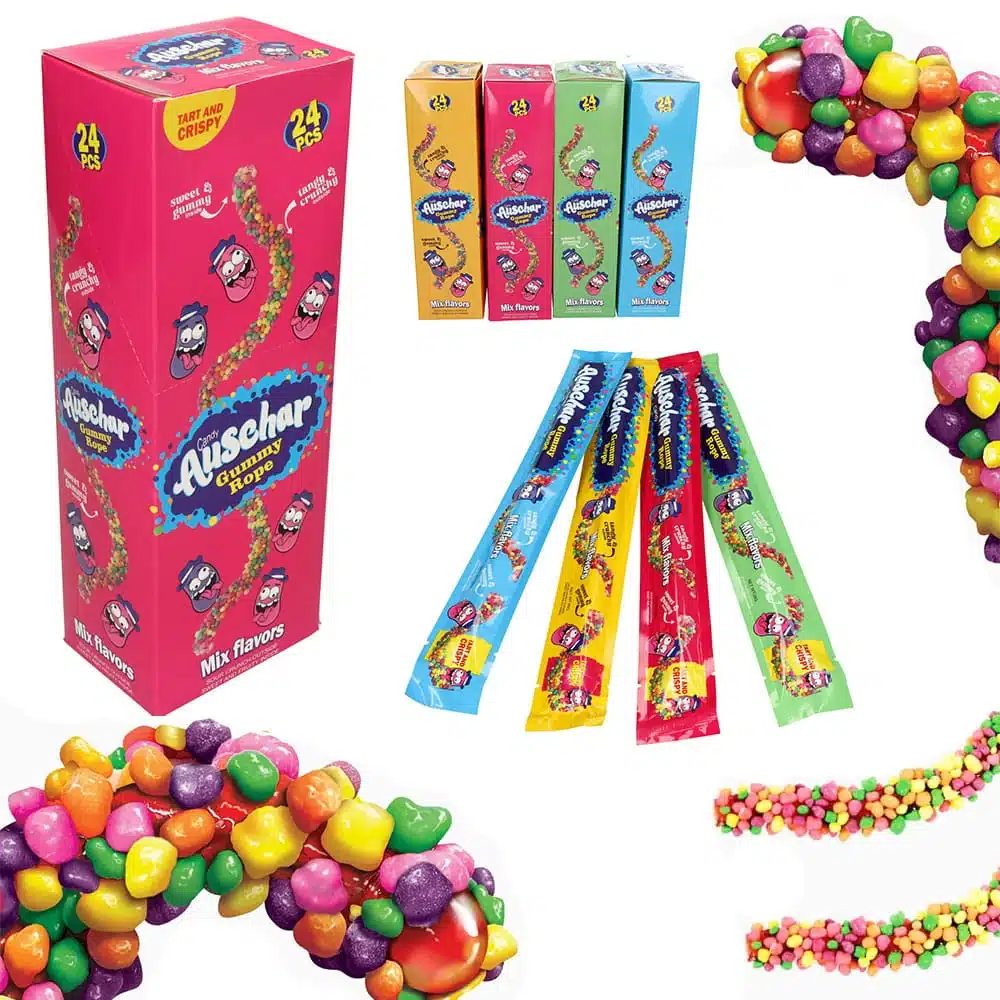 GUMMY ROPE - Gominola con Cobertura Crunchy - Imagen 3