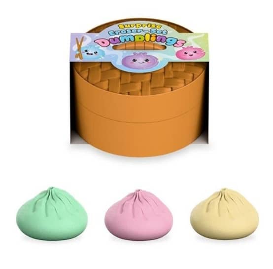 Gomas de borrar dumplings