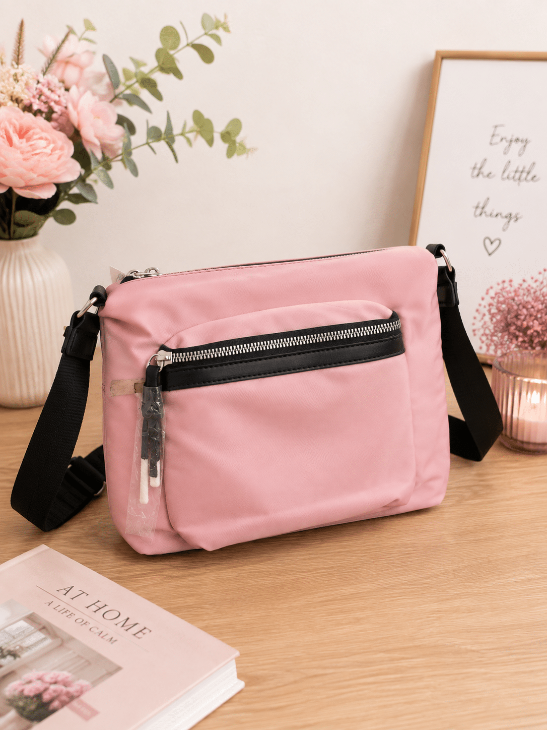 Bolso de diario cremalleras