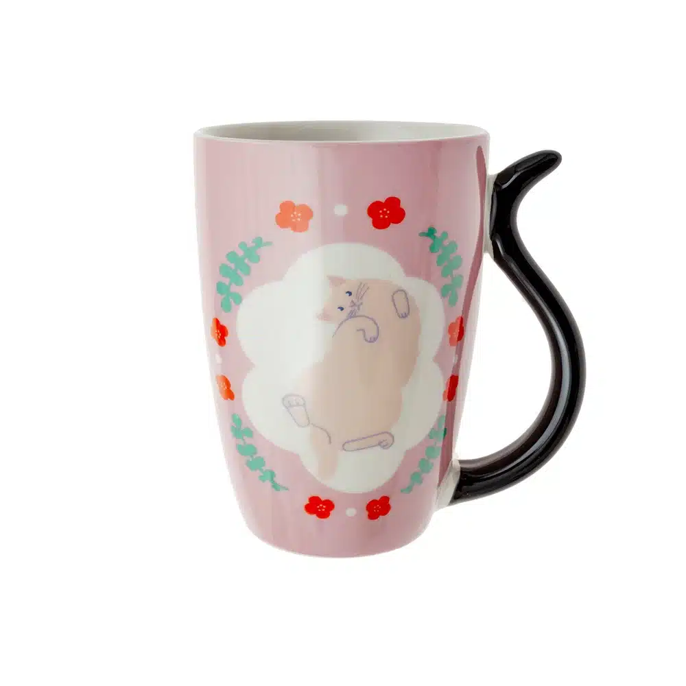 Tazas gatos asa forma de cola - Imagen 3