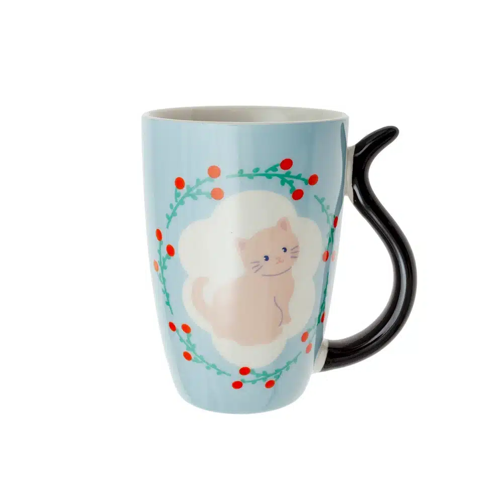 Tazas gatos asa forma de cola - Imagen 2