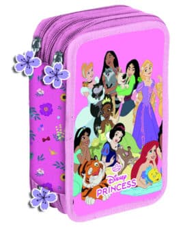 Plumier Princesas Disney triple