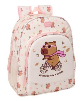 Mochila Capibara rosa