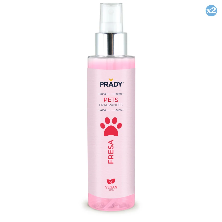 Colonia mascota fresa Prady