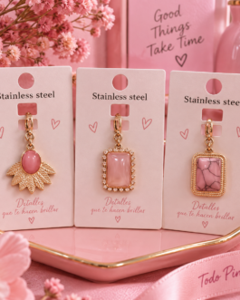 Charms decorativos acero