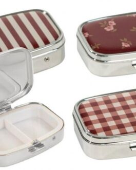 Pastillero metal vintage