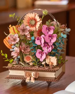 Puzzle madera flores