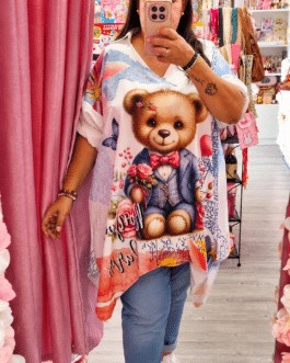 Vestido o camisa curvy osito