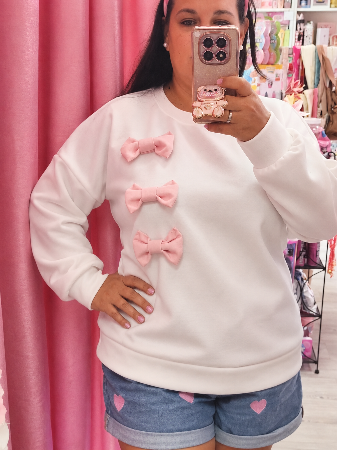 Sudadera lazos curvy