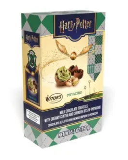 Trufas chocolate con pistacho Harry Potter