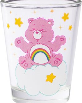 Vaso cristal osos amorosos rosa