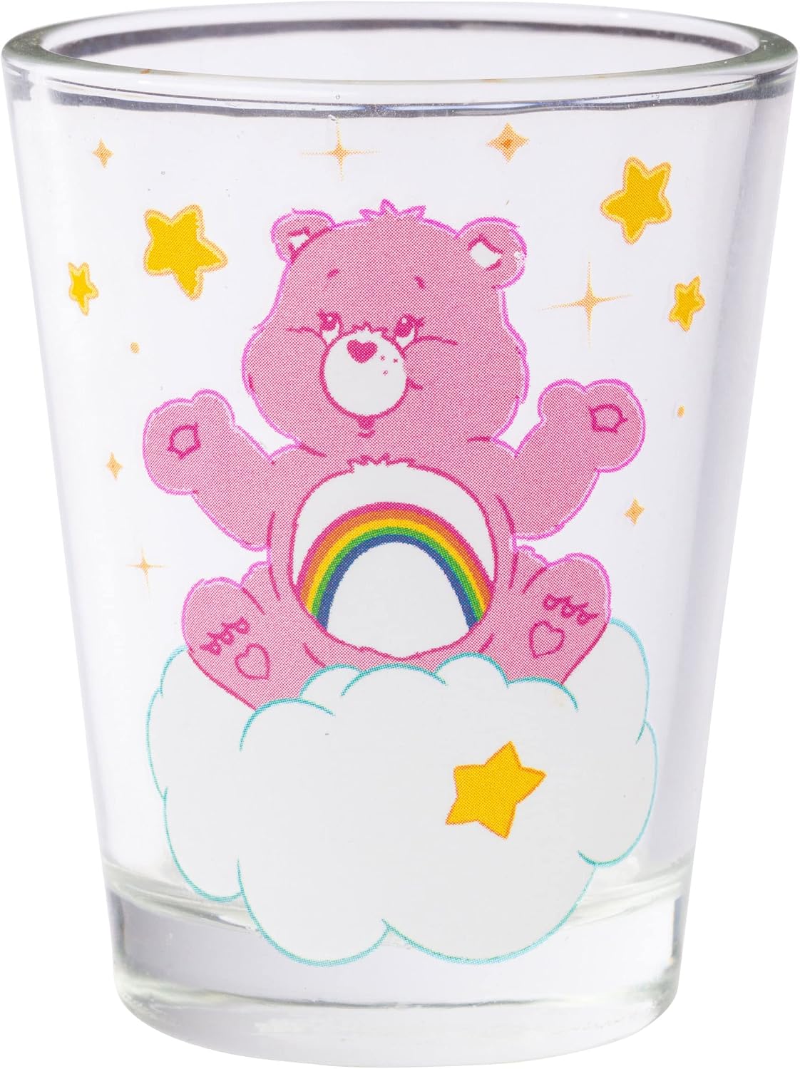 Vaso cristal osos amorosos rosa
